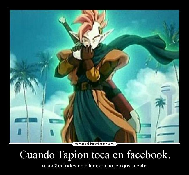 Cuando Tapion toca en facebook. - a las 2 mitades de hildegarn no les gusta esto.