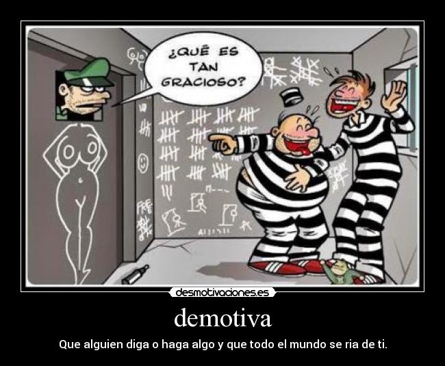 demotiva -