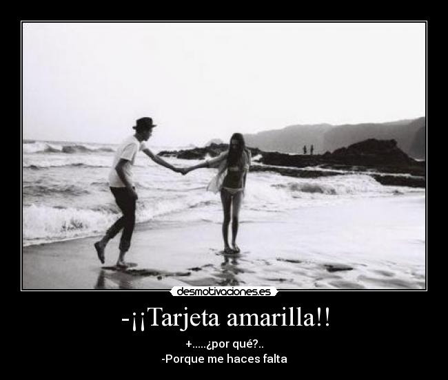 -¡¡Tarjeta amarilla!! - 