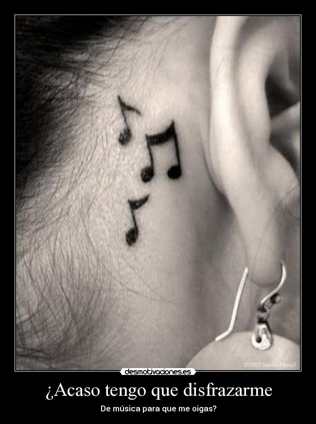 ¿Acaso tengo que disfrazarme - 