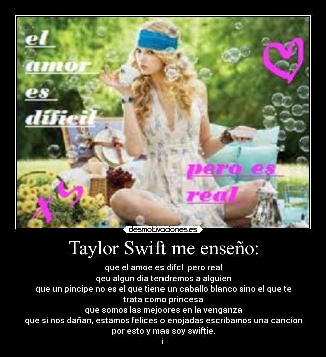carteles taylro enseno desmotivaciones