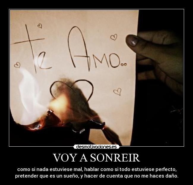 VOY A SONREIR -