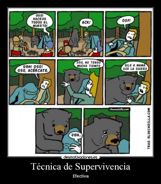 Técnica de Supervivencia Desmotivaciones