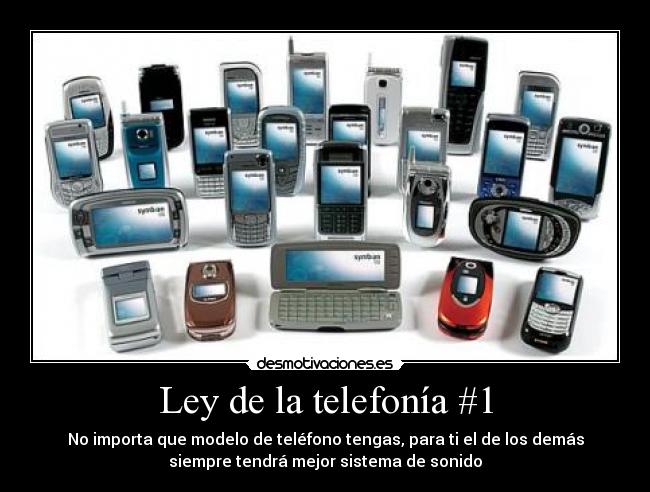 Ley de la telefonía #1 - 