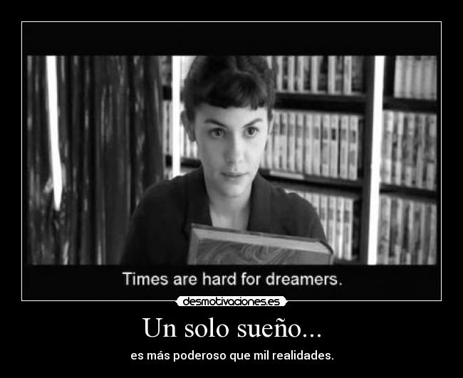 Un solo sueño... -