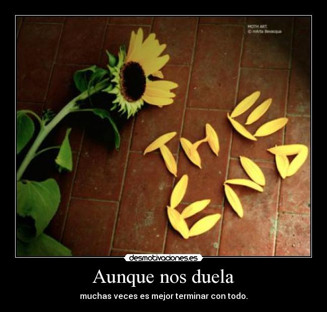Aunque nos duela - 