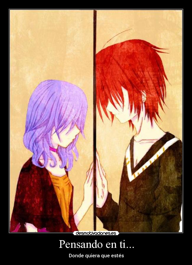 Pensando en ti... -