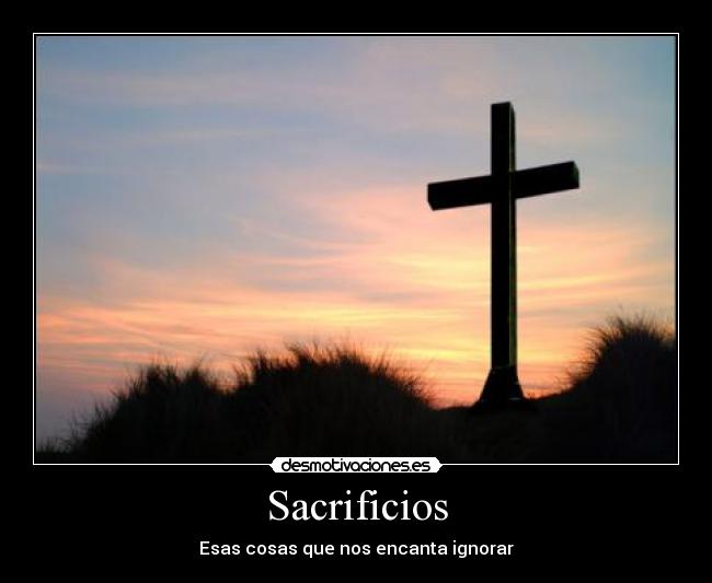 Sacrificios -