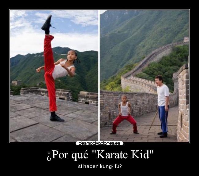 ¿Por qué Karate Kid - 