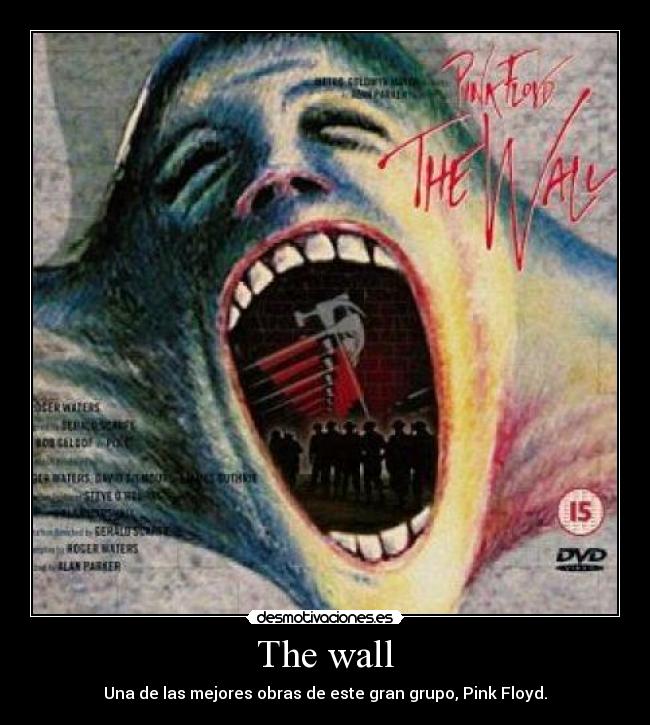 carteles the wall desmotivaciones