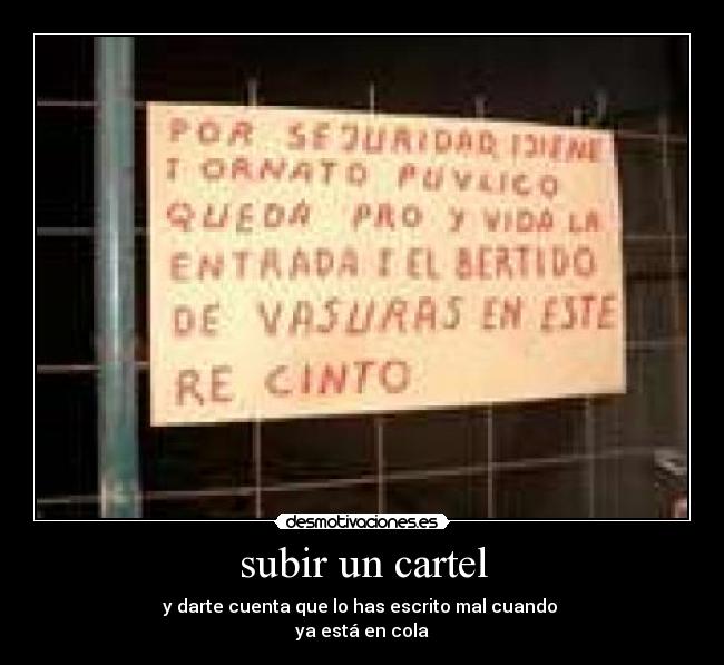 carteles qwertyuioplkjhgfdsazxcvbnm desmotivaciones