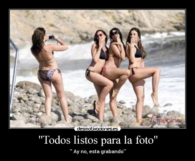 Todos listos para la foto - 