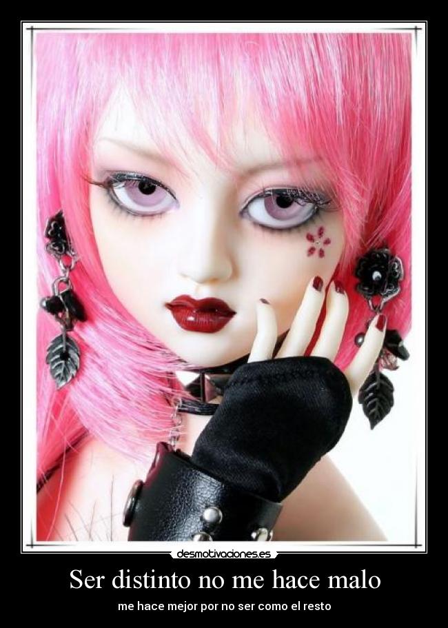 Ser distinto no me hace malo - 