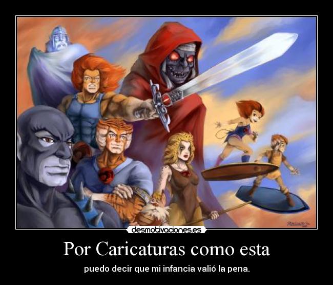 carteles thundercats mejor que visto desmotivaciones