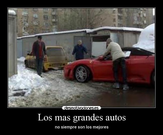 Los mas grandes autos -