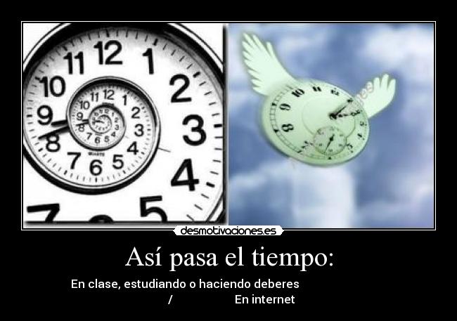 Así pasa el tiempo: - 