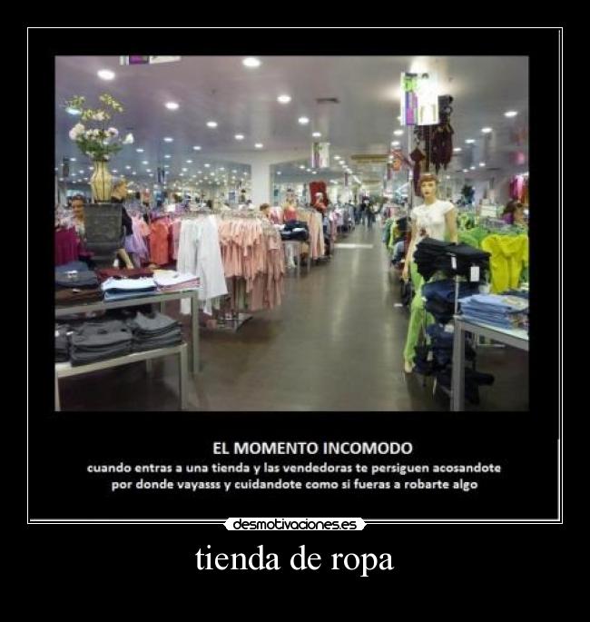 tienda de ropa -