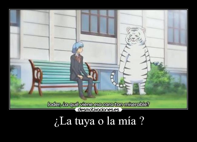 carteles tuya mia desmotivaciones