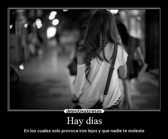 Hay días -