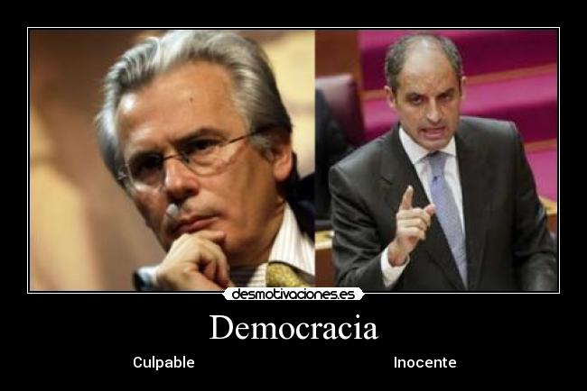 Democracia - Culpable                                                       Inocente