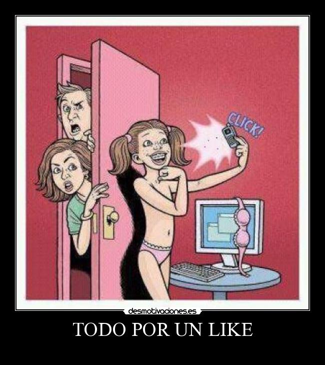 carteles todo por like desmotivaciones