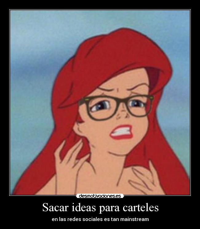Sacar ideas para carteles -