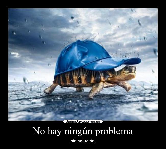 No hay ningún problema - 