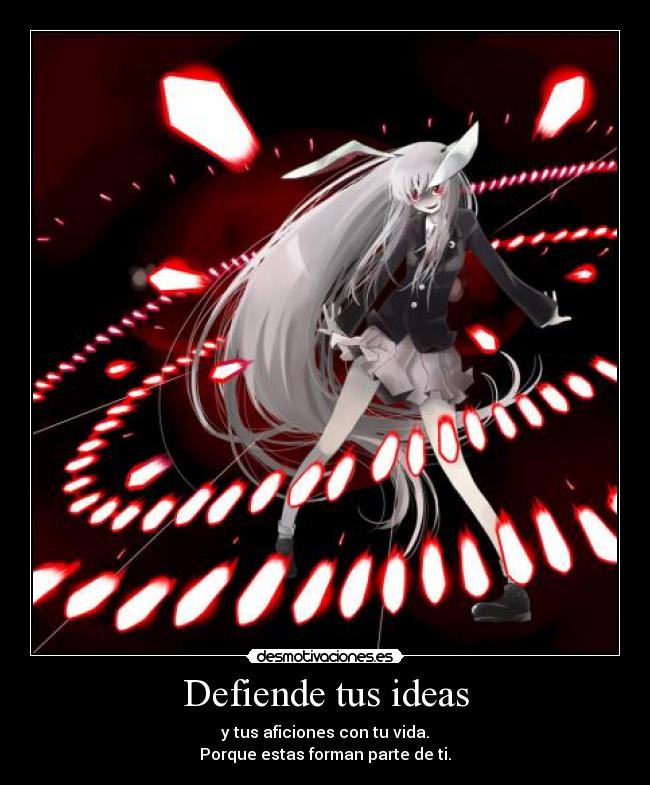 Defiende tus ideas -