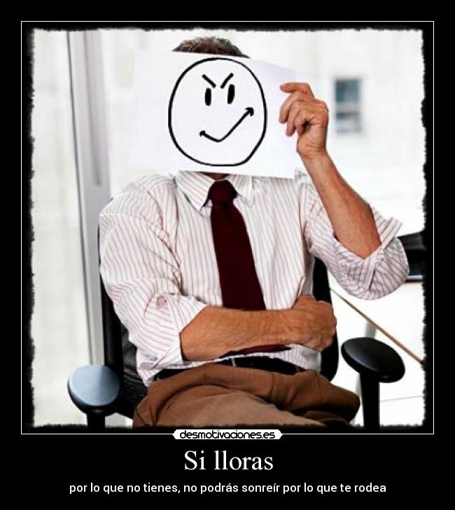 Si lloras - 