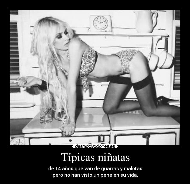 Típicas niñatas -