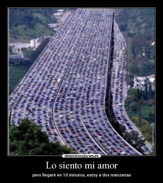 Lo siento mi amor -