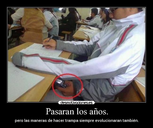 Pasaran los años. - 