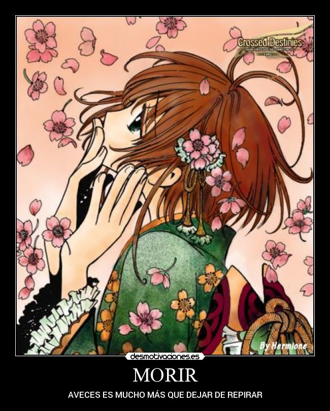 MORIR - AVECES ES MUCHO MÁS QUE DEJAR DE REPIRAR