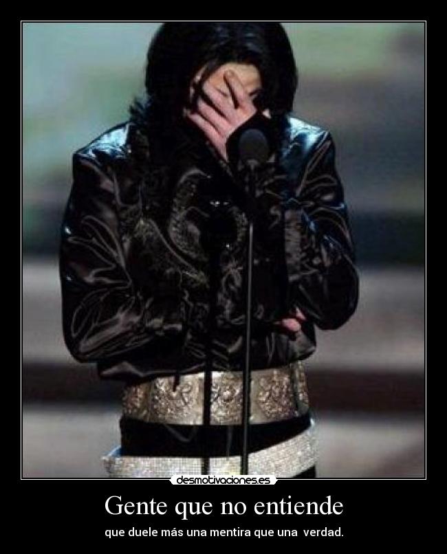 Gente que no entiende - 