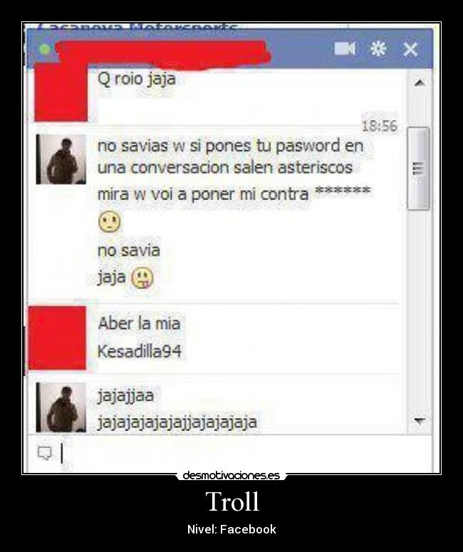 Troll - Nivel: Facebook