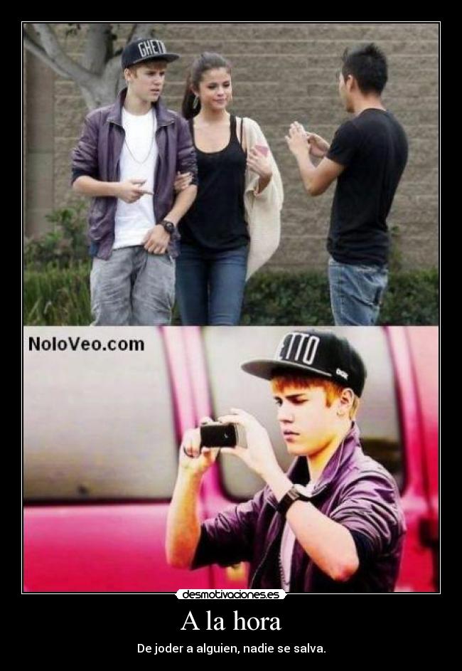 A la hora - De joder a alguien, nadie se salva.