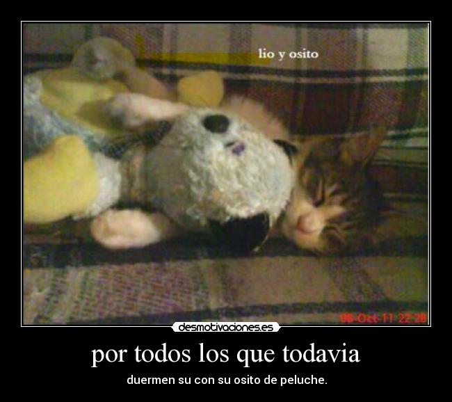 por todos los que todavia - 