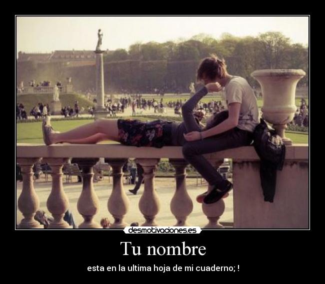 Tu nombre -