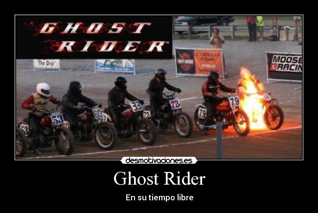 Ghost Rider - En su tiempo libre