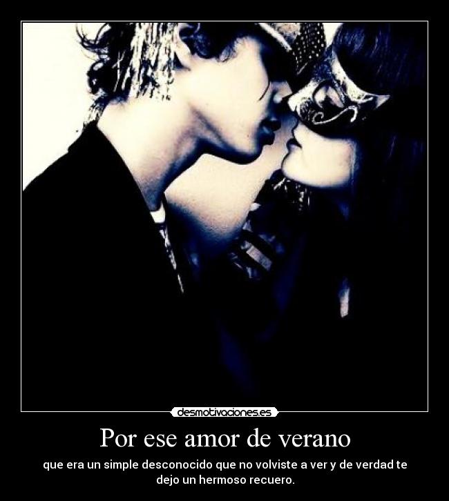 Por ese amor de verano -