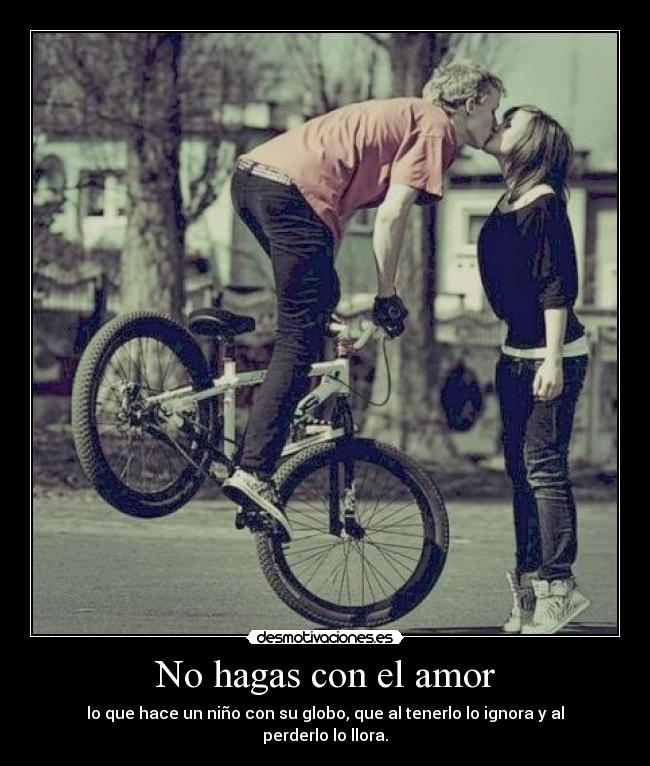 No hagas con el amor -