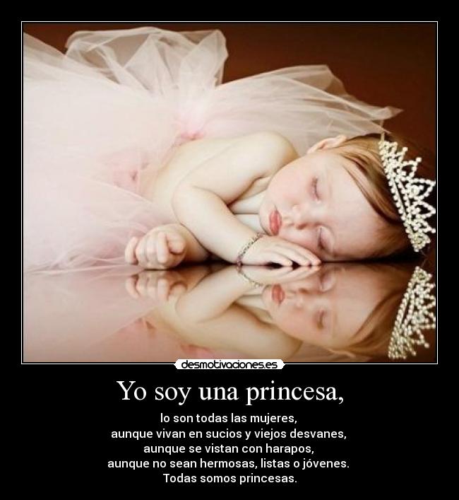 carteles soy una princesa desmotivaciones