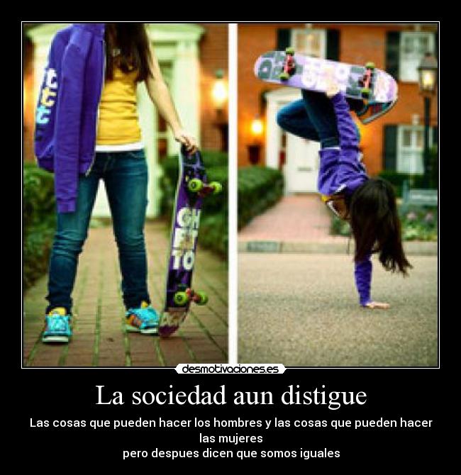 La sociedad aun distigue - 