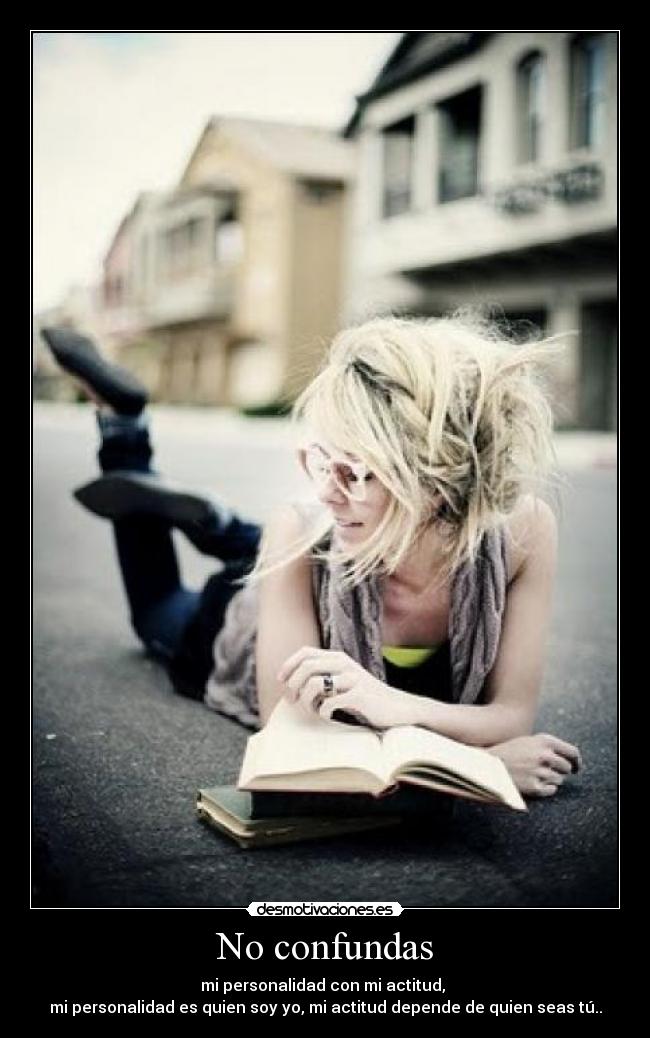 No confundas -