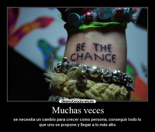 Muchas veces -