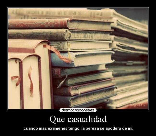 Que casualidad -