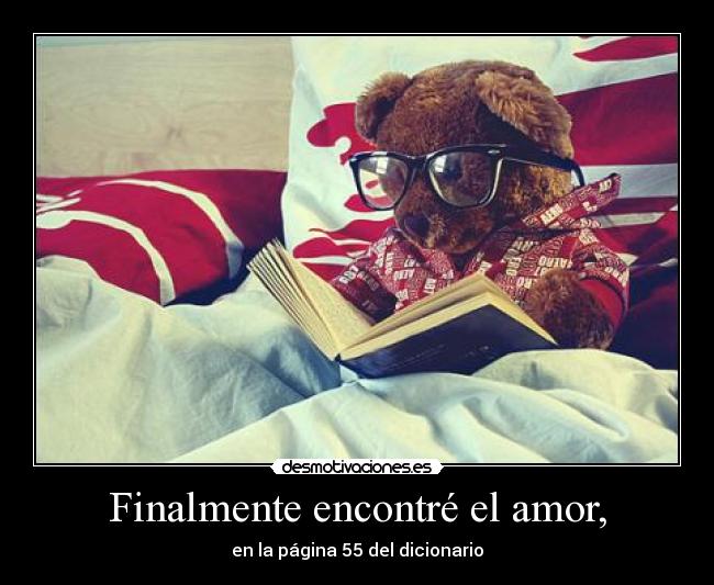 Finalmente encontré el amor, - 