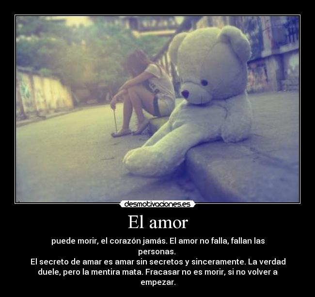 El amor -