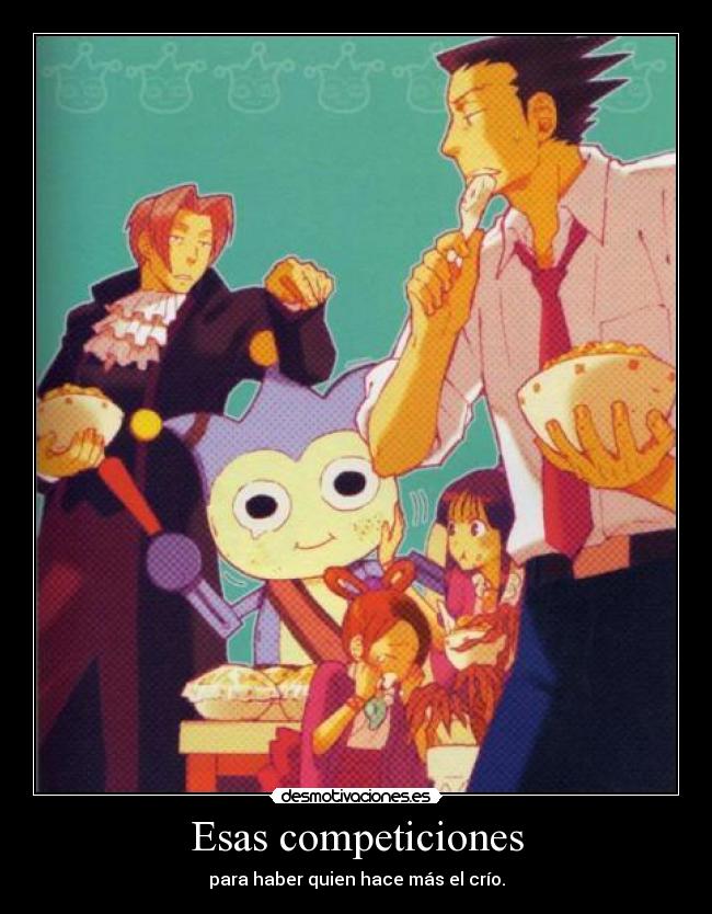 carteles competiciones hacer crio desmotivaciones