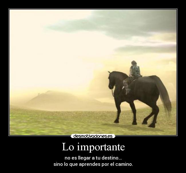 Lo importante - 